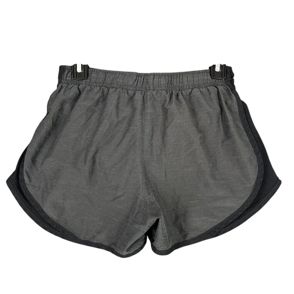Nike Shorts Womens Small Gray Lined Drawstring Running Gym Workout